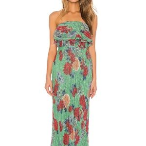 Lovers and friends strapless floral